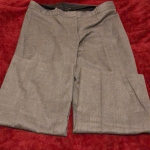 Talbots lightweight wool wide leg career pant.